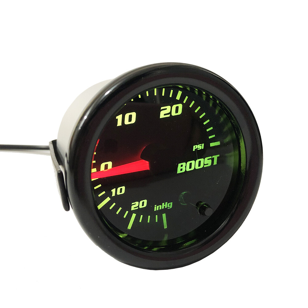 52mm 2" Turbo Boost Gauge Tinted 7 Color 0-30 PSI Pressure Vacuum Turbo Meter