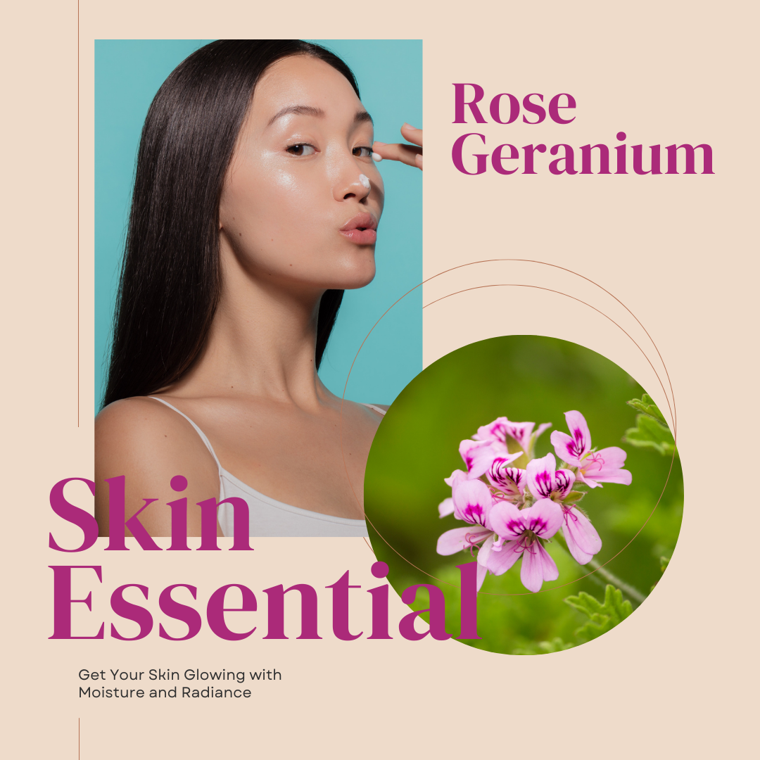 Rose Geranium Essential Oil 100% Pure Many Sizes Free Shipping