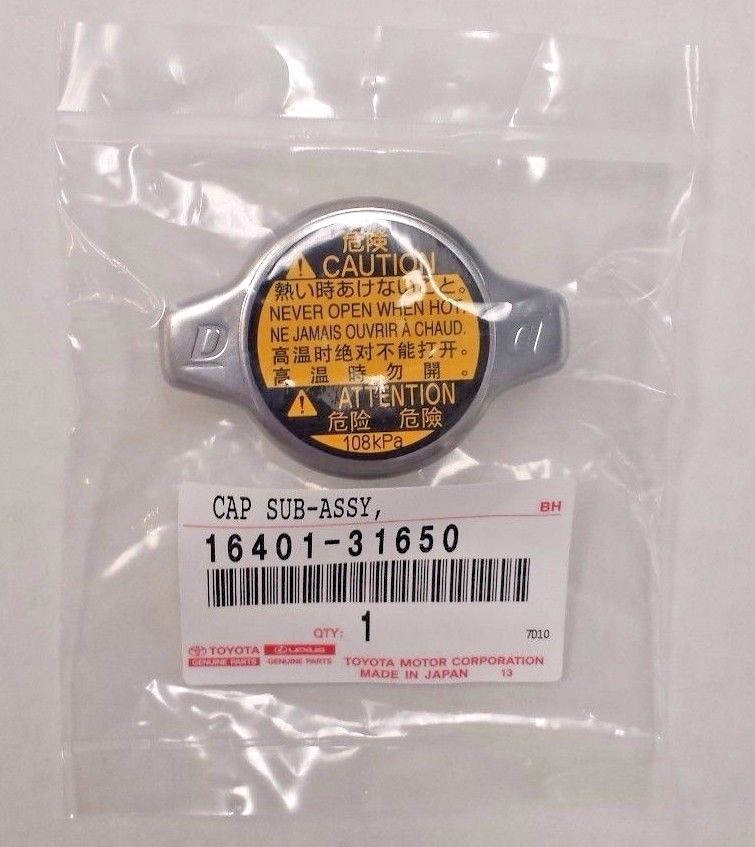 LEXUS OEM FACTORY RADIATOR CAP 2006-2012 IS250 IS350 16401-31650