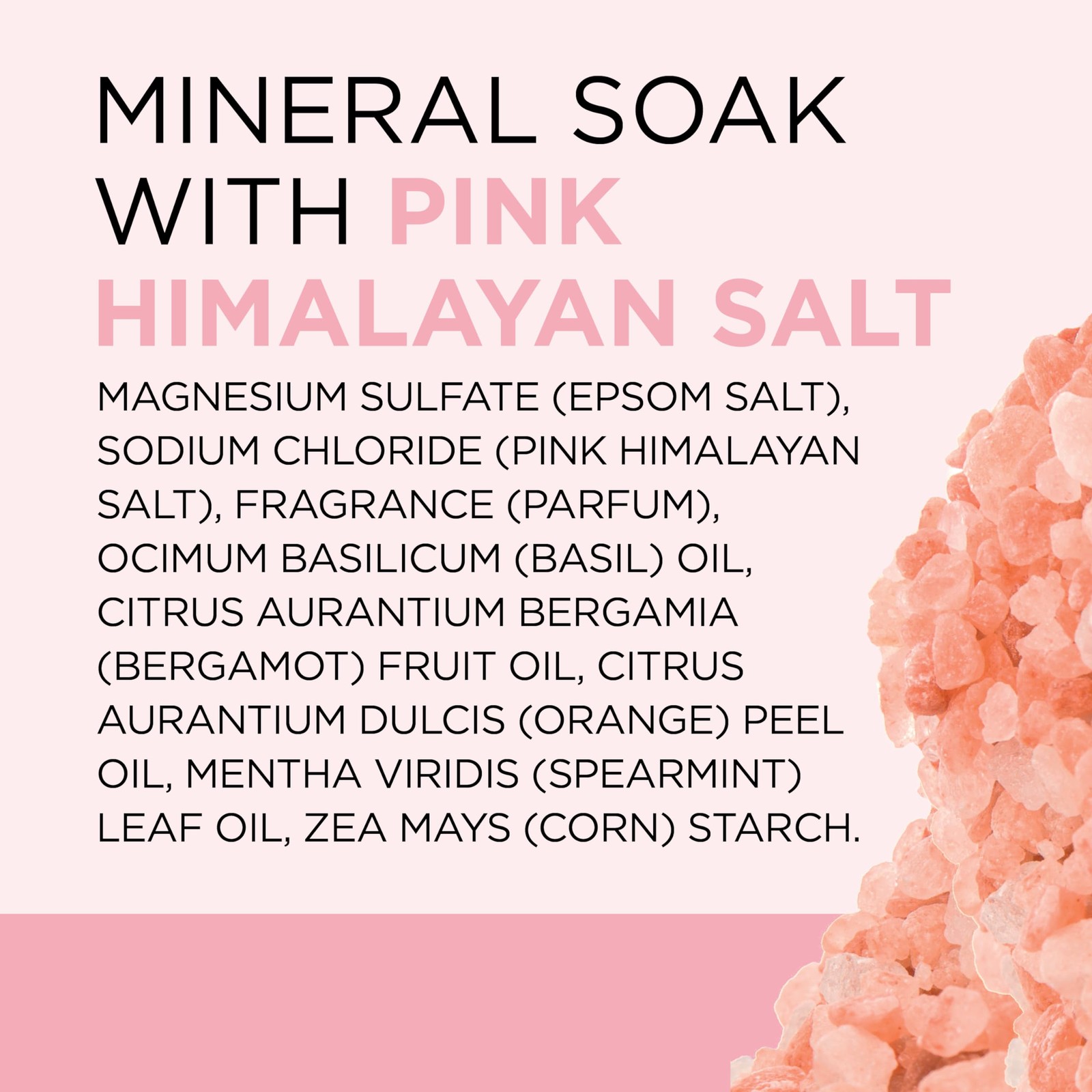 Dr Teal's Epsom Salt Magnesium Soak, Restore & Replenish with Pink Himalayan ...