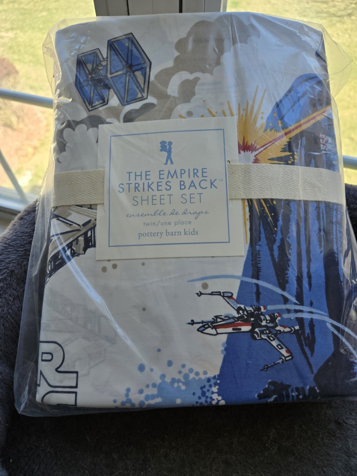 Pottery Barn Kids, The Empire Strikes Back, NEW, Twin Sheet Set