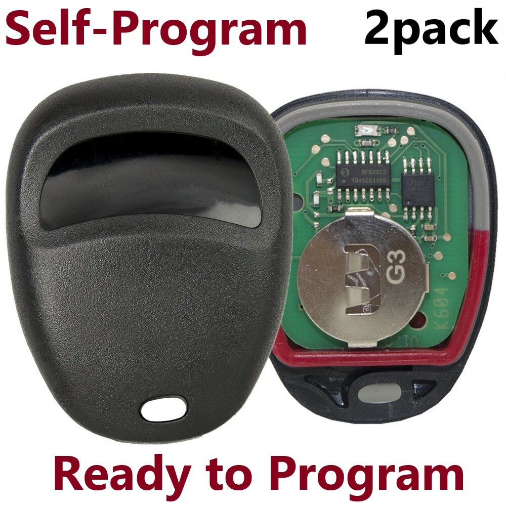 2 For 2003 2004 2005 2006 2007 Chevrolet Silverado 1500 2500 3500 Remote Key Fob