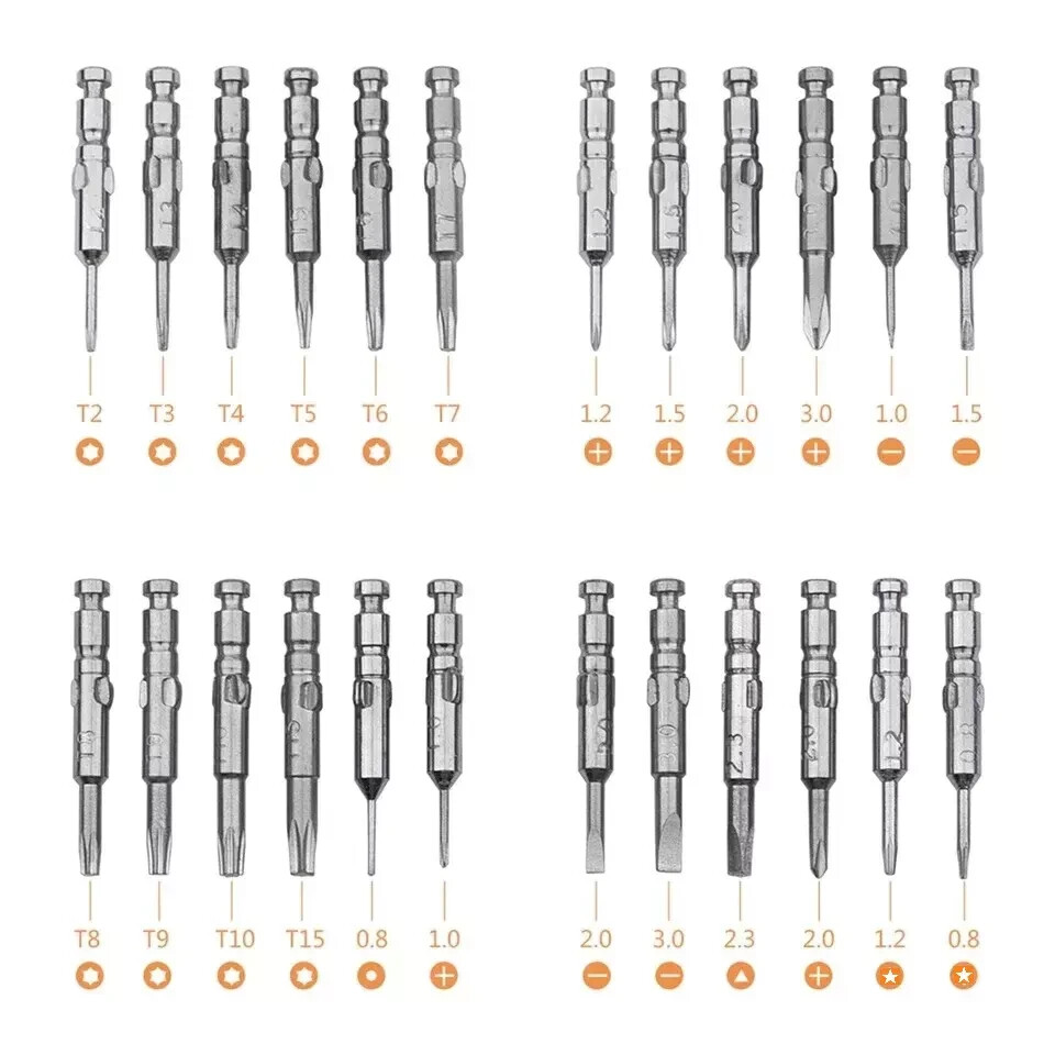 25 in 1 Precision Screwdriver Set Plum Blade Computer Repair
