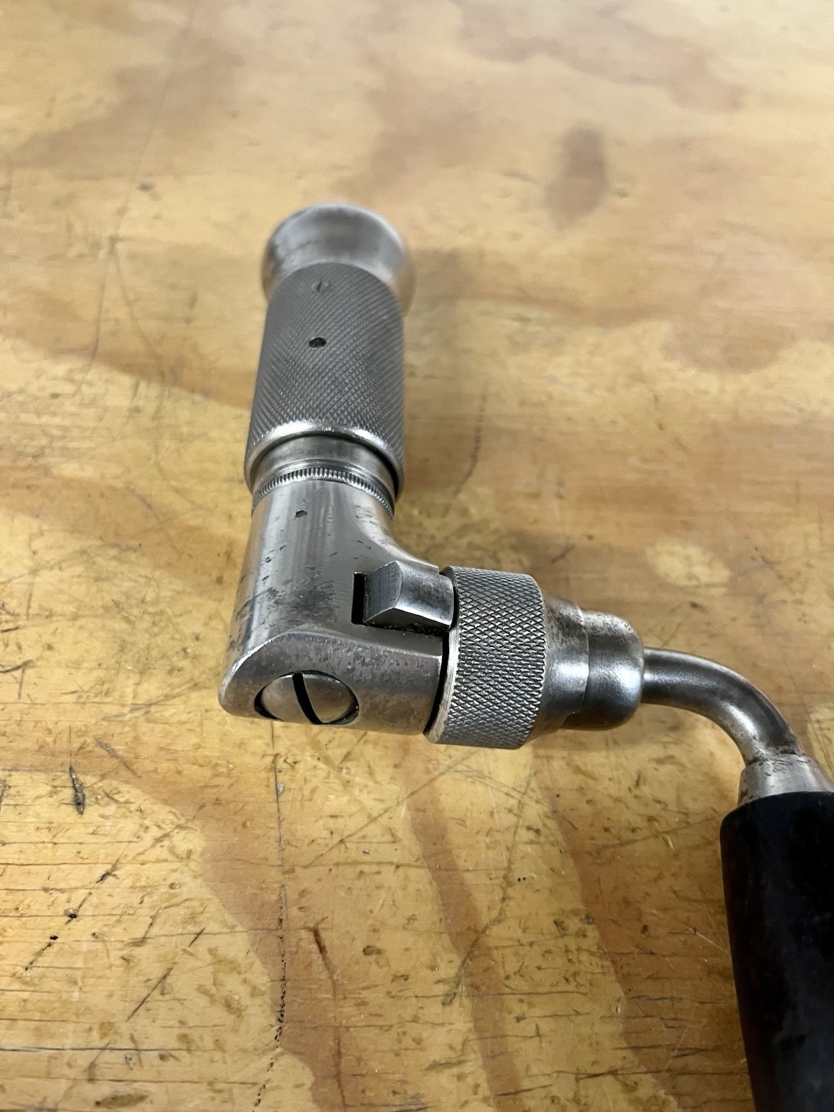 Vintage John Fray Rare Petite 6” Sweep Bit Brace Hand Drill Fine & Shop Ready