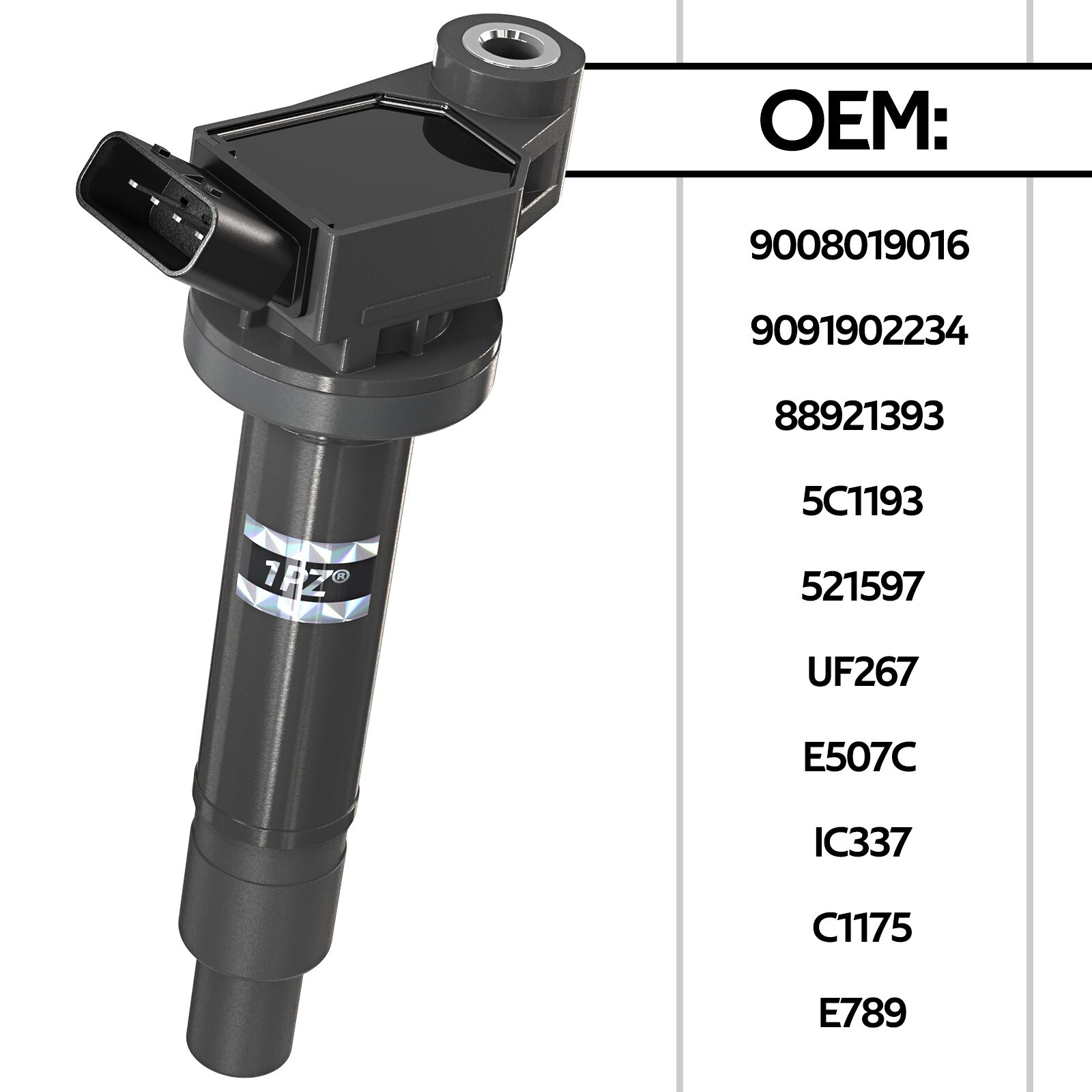 6pcs Genuine Ignition Coil For Toyota Lexus 3.0L V6 90919-02234 Denso 673-1301