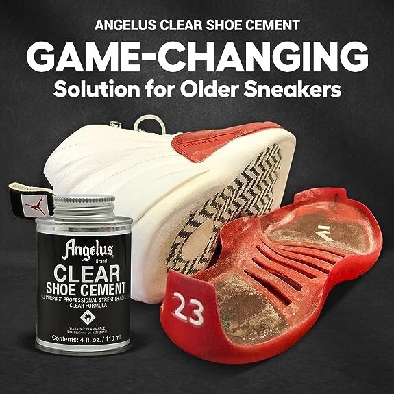 Angelus Clear Shoe Cement 4 Oz