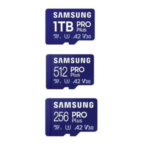 SAMSUNG PRO Plus 256GB 512GB 1TB MicroSDXC Micro SD A2 V30 U3 HD 4K Memory Card