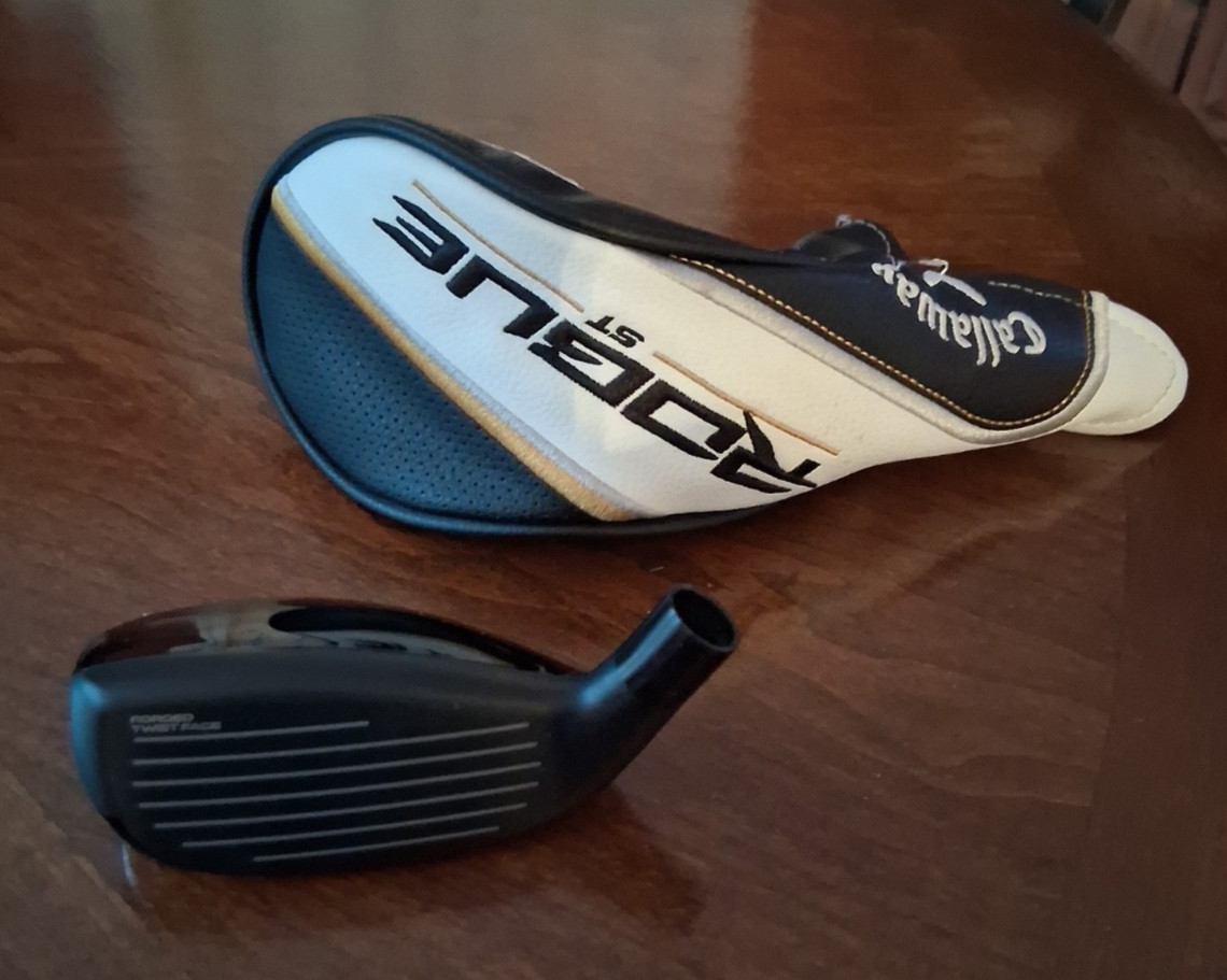 TaylorMade Qi10 Tour Rescue 19.5* 3 Hybrid - RH Head Only w Cover Very Good