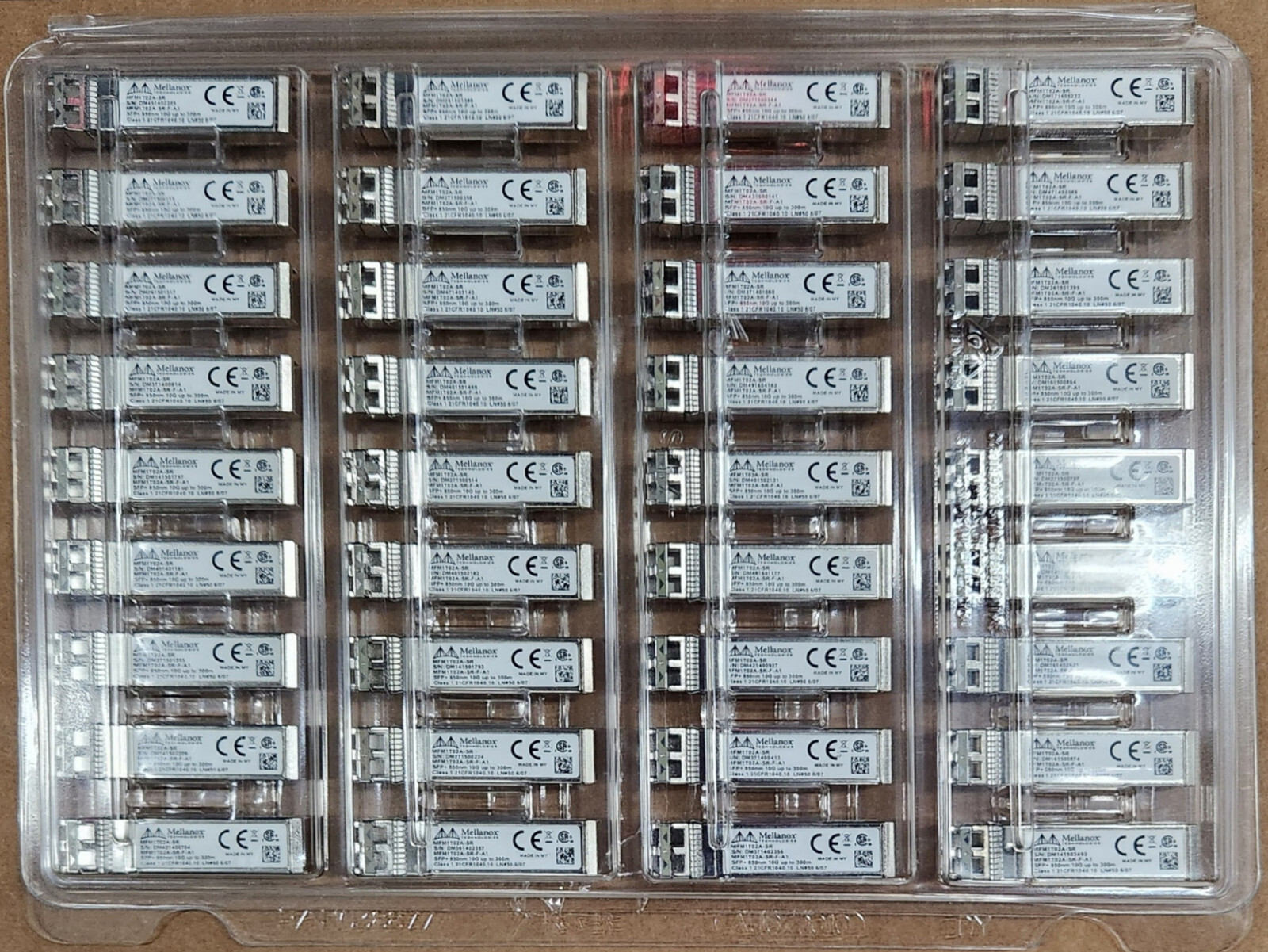 Mellanox Original MFM1T02A-SR 10GbE 10GBASE-SR SFP+ Transceiver