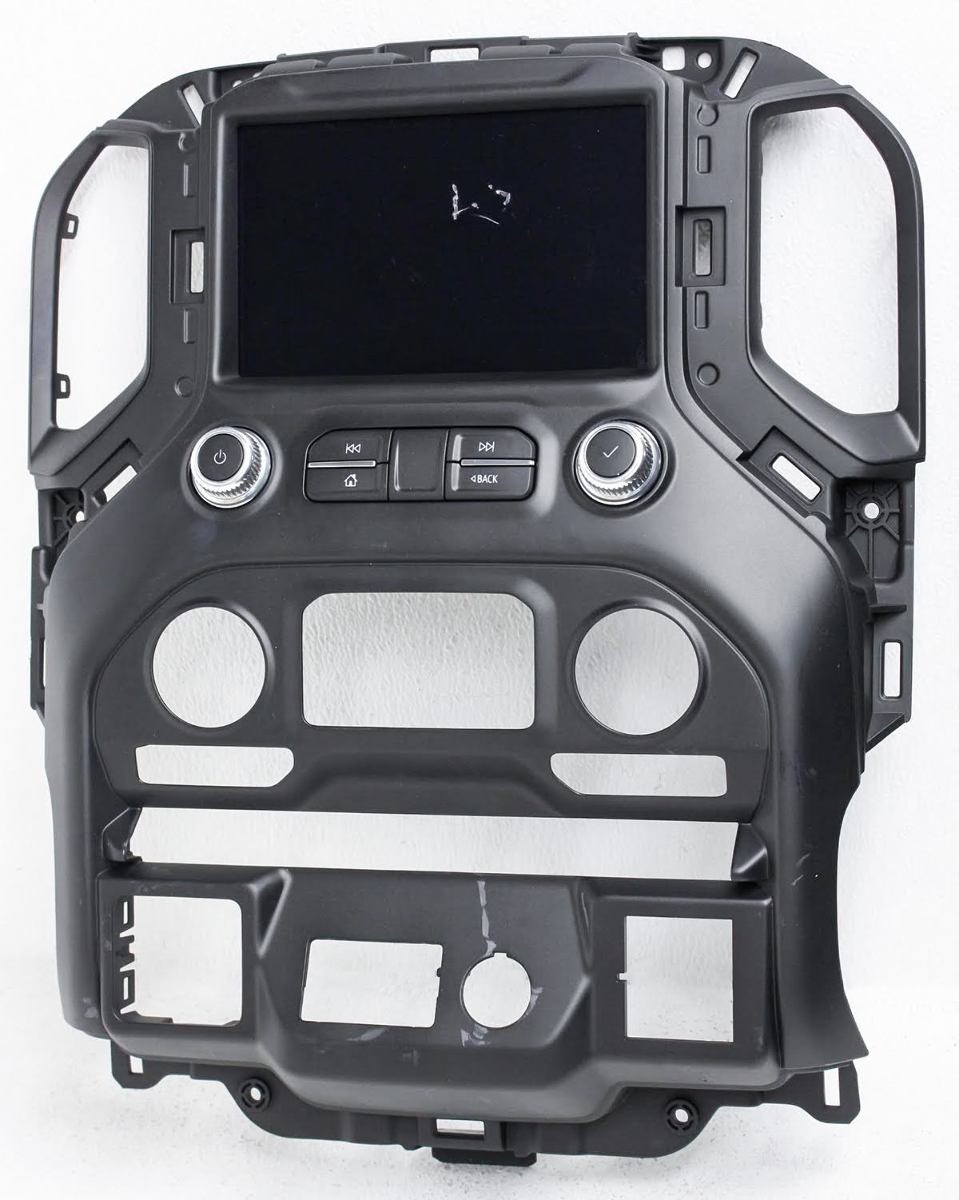 OEM GMC Sierra 1500, 2500, 3500 Display Bezel 84743966 Scratches