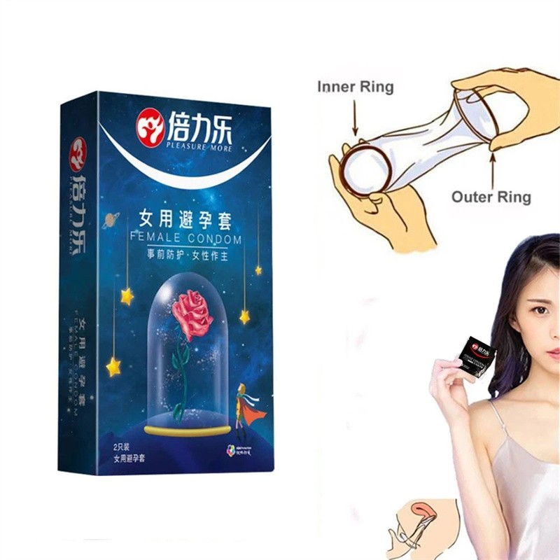 10Pcs Female Women Lubricated Latex Ultra Thin Condoms For Adults Sex Products