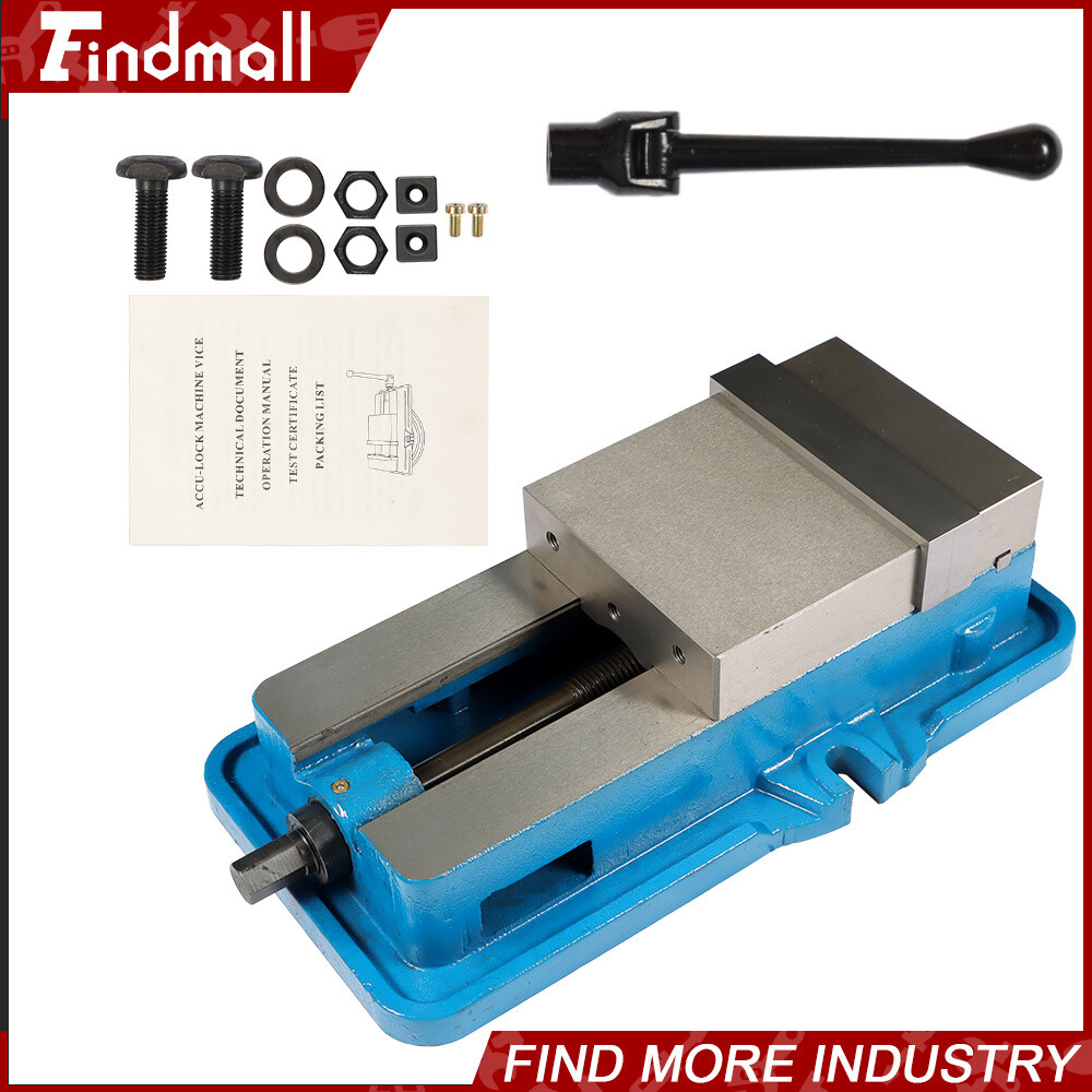 Findmall 6Inch Lockdown Vise Precision CNC Milling Machine Bench Clamping Vice