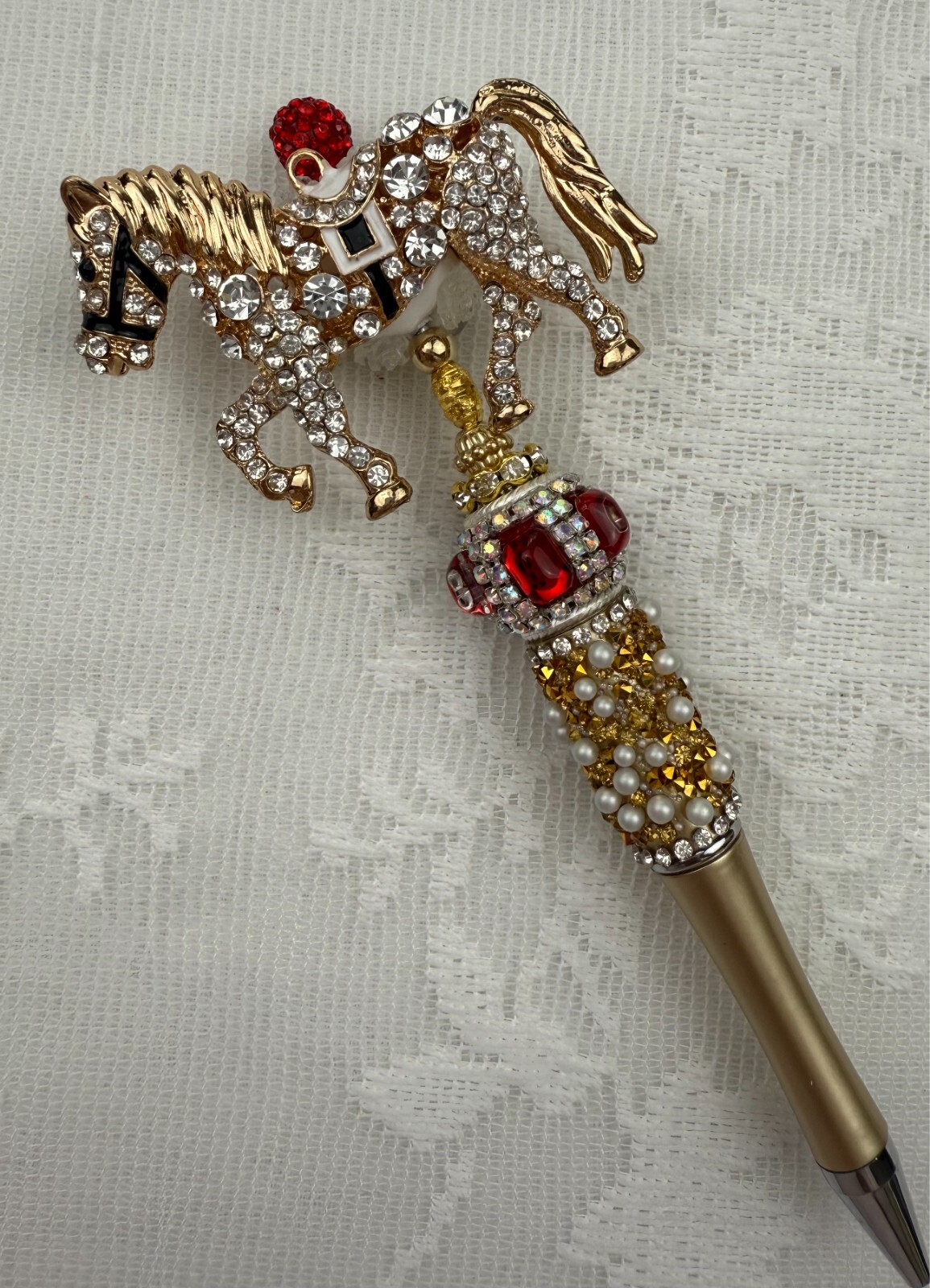Custom beaded bling pens!! Luxury Inspired Gift.Basket filler. Journal. Collect!
