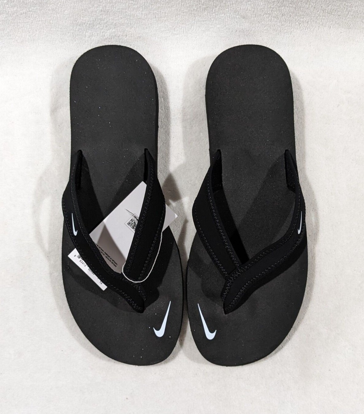 Nike Celso Girl Black/White Women's Thong Sandals-Sz 6/7/8/9/10/11 NB 314870-011