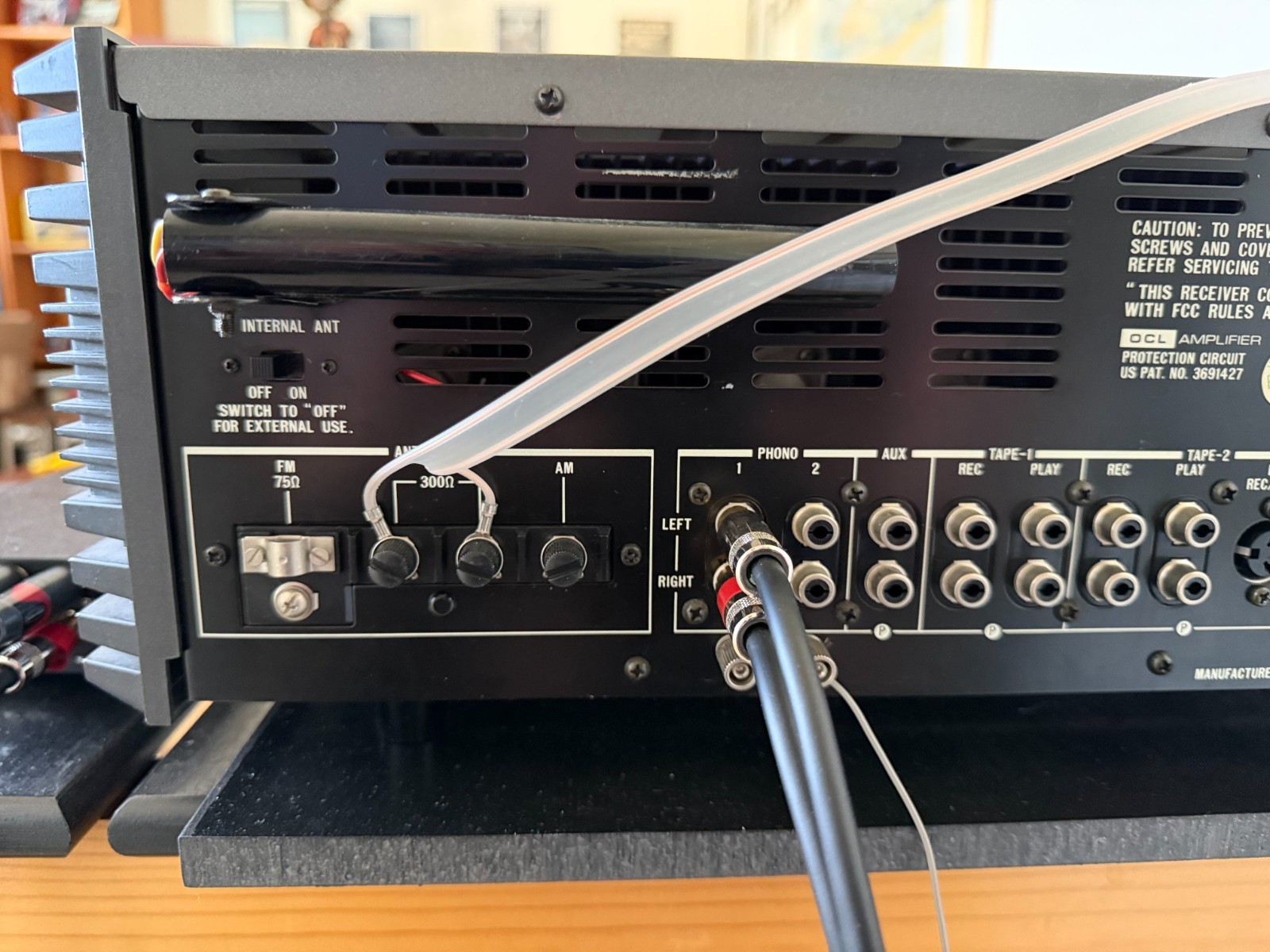 JVC JR-S600 Mark II Vintage Monster Stereo Receiver 120 Watts Per Channel - NICE