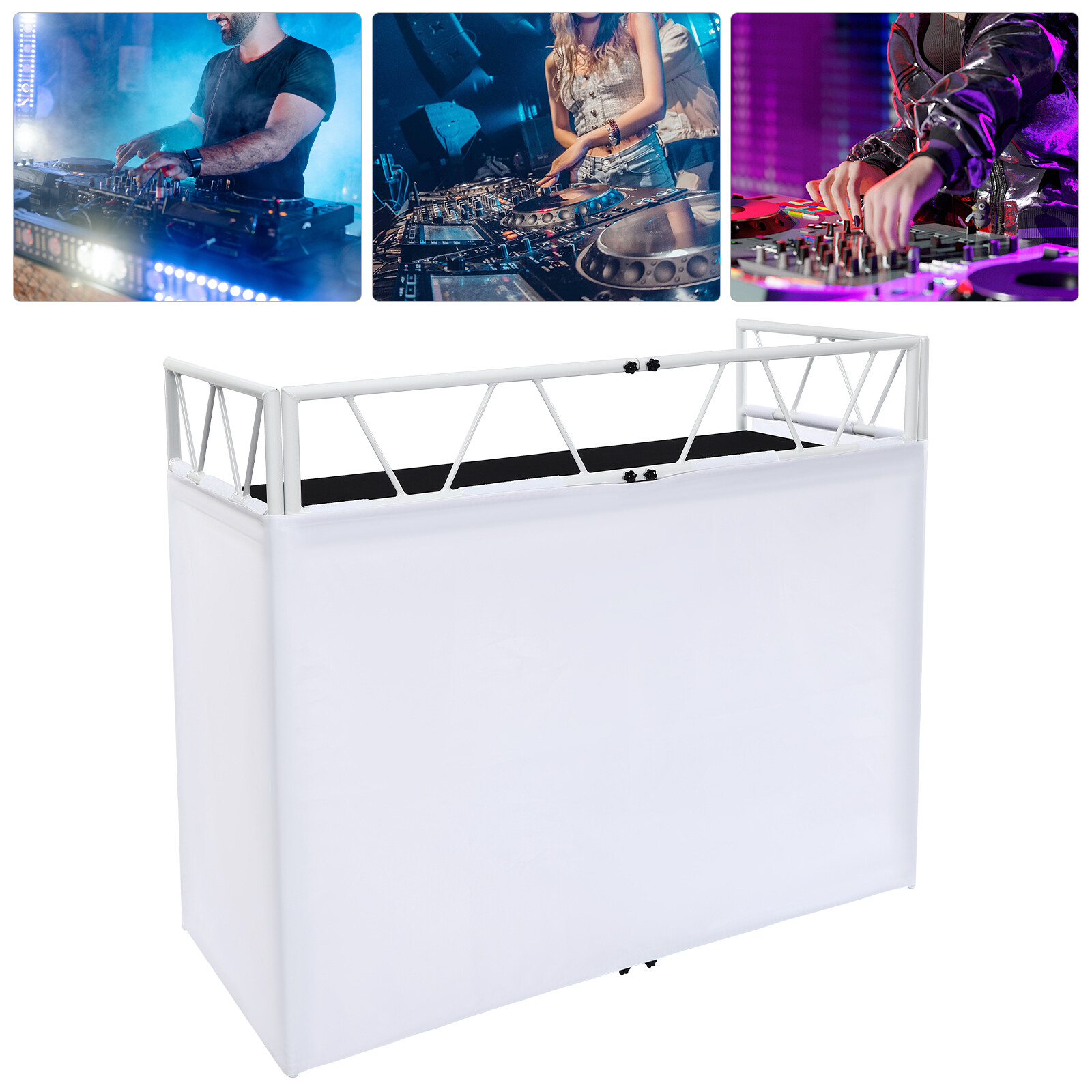 Aluminum Visualizer Standing DJ Table, DJ Controller Stand, DJ Table Station