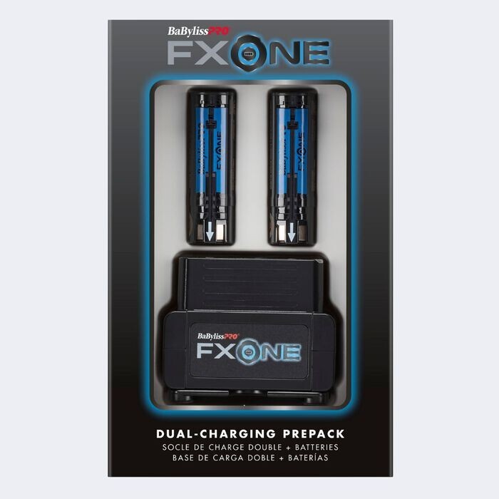 BaByliss PRO Nightfall FXONE LO-PRO FX Clipper & Outlining Trimmer + BATTERIES
