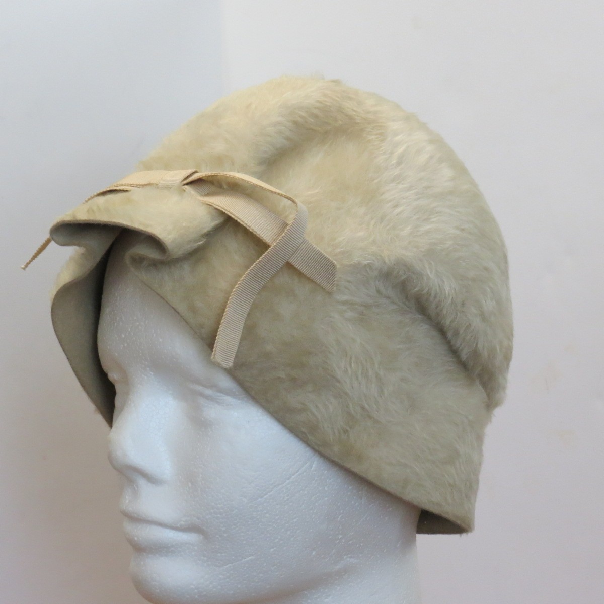 Vintage Fur Hat Mr. John Sophisticate New York Paris Imported Fur
