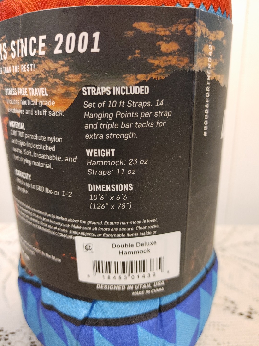 Grand Trunk Double Deluxe 2 Person Hammock