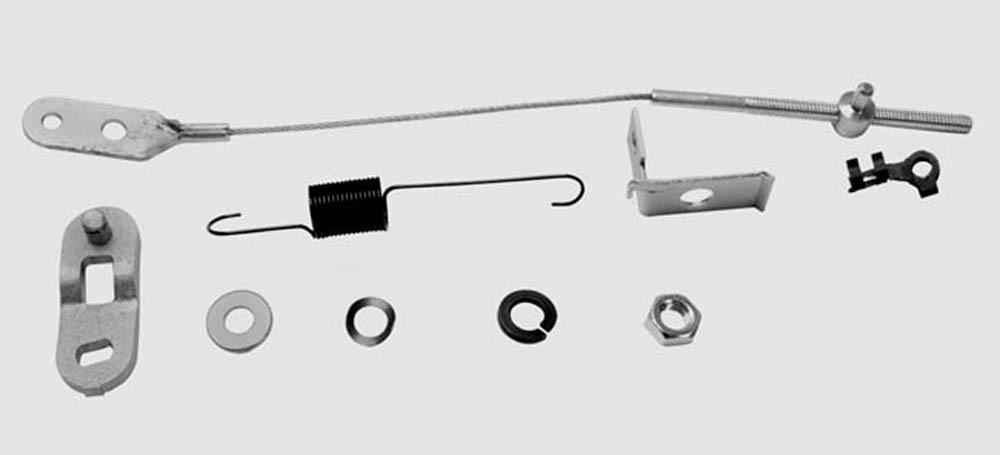 NEW 1966 - 1968 Ford Mustang Transmission Kick Down Cable Kit 9 Pc Set Automatic