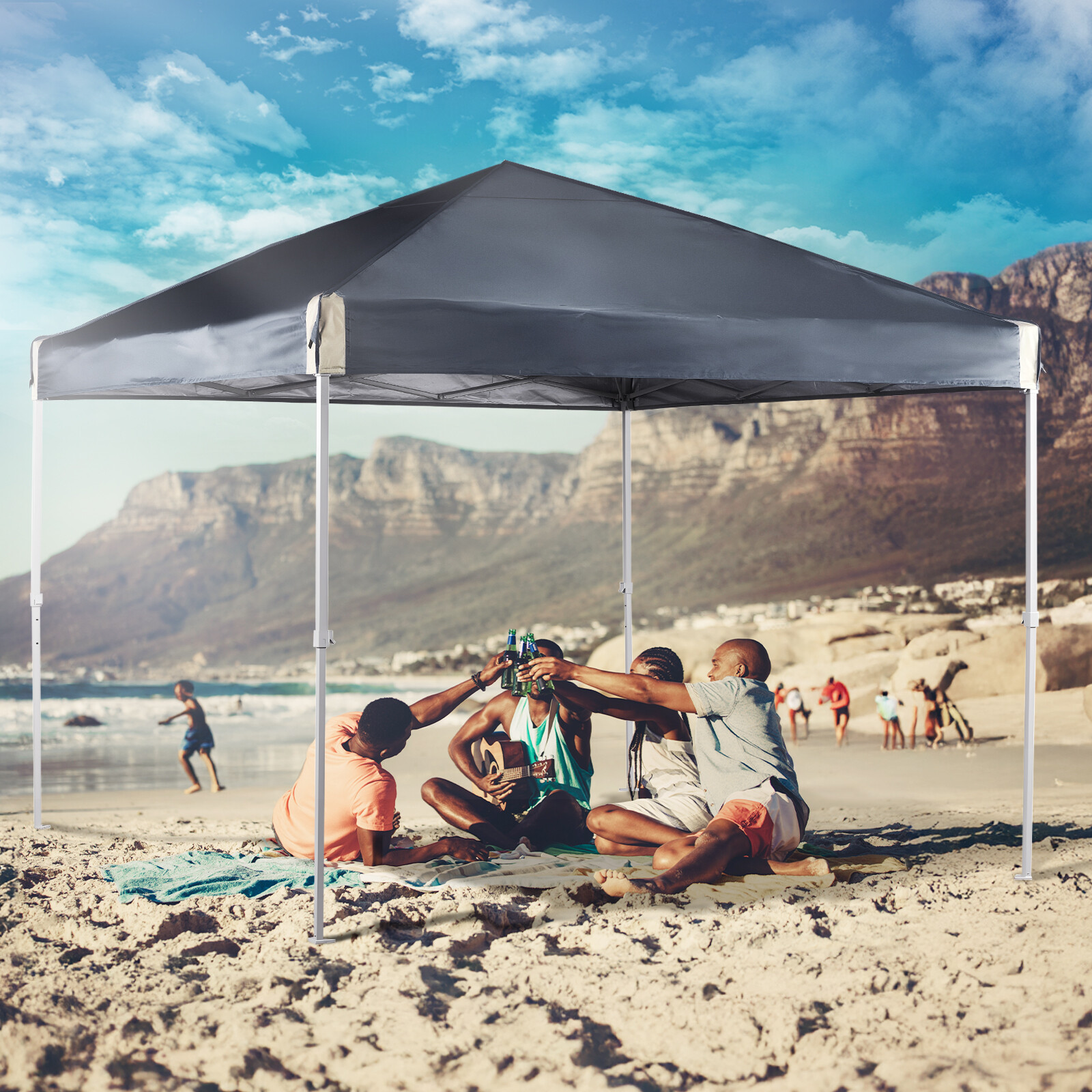 12'x12' Commercial Pop UP Canopy Heavy Duty Party Tent Folding Waterproof Gazebo