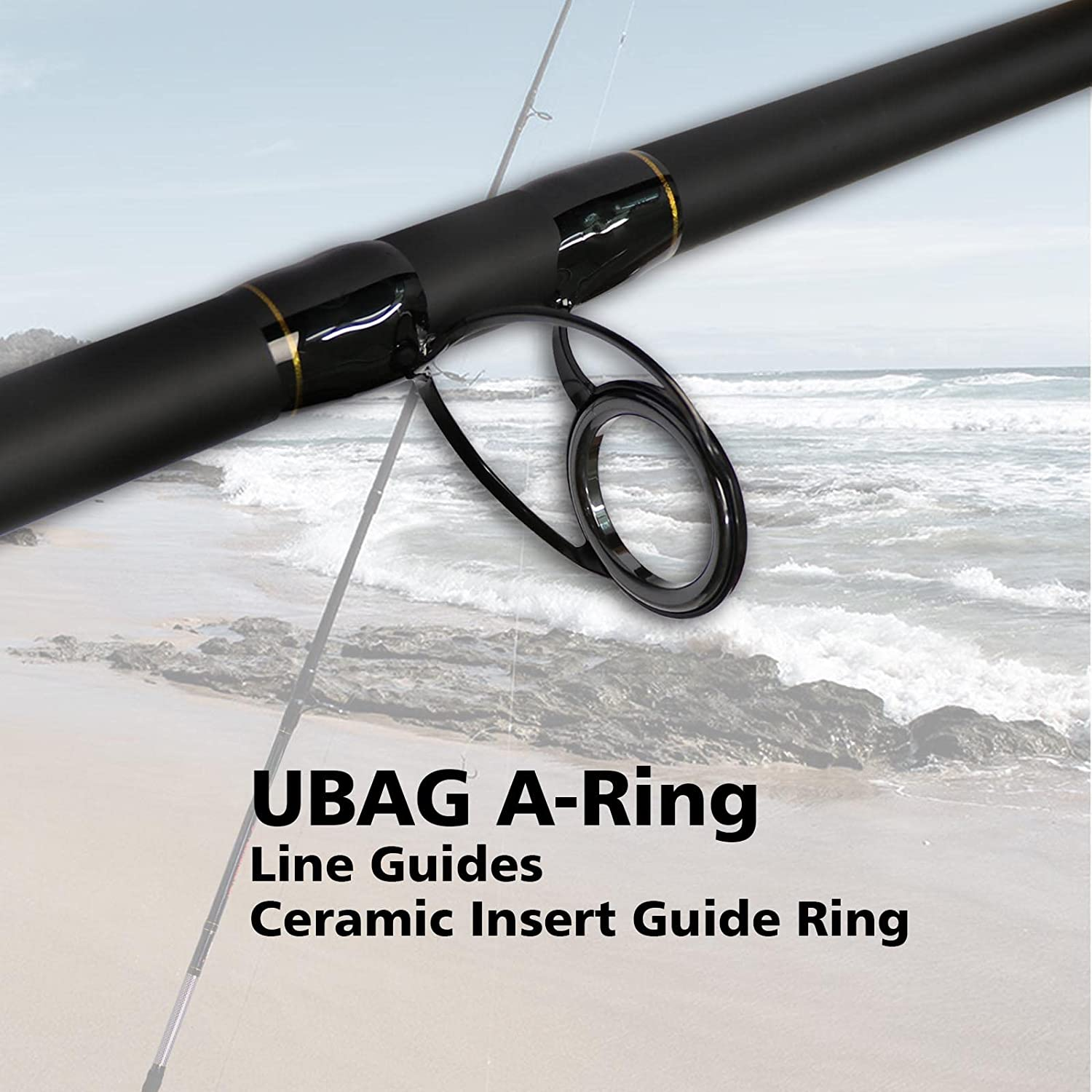 Surf Fishing Rod 2PC/3PC Travel Spinning Saltwater Pole 9'/10'/10'6"/12'/13'3"