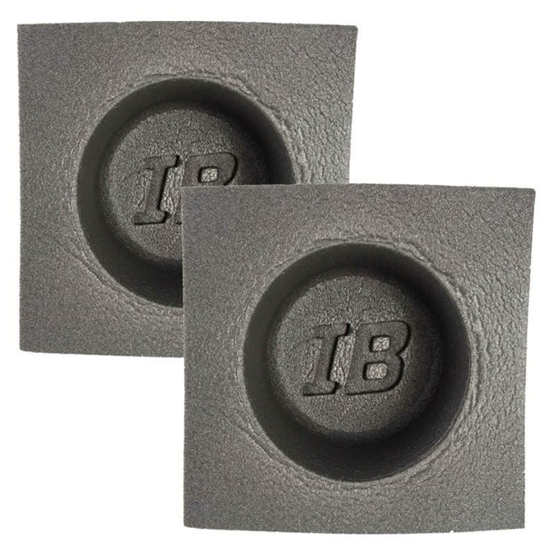 The Install Bay IBBAF60 6.5 inch Foam Car Audio Black Speaker Baffle (pair) 6.5"
