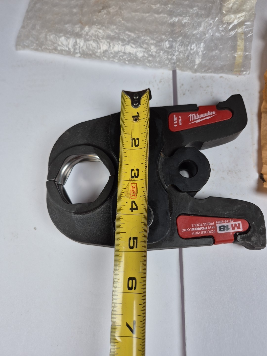 Milwaukee 49-16-2654 1-1/2" CTS-V Press Jaw For M18 Forcelogic Press Tools New