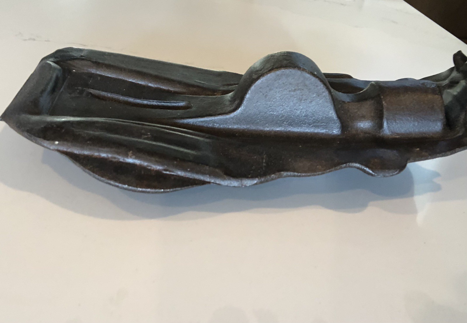 1920s Metal Hammer Forging, Antique Tool Claw Hammer Head, Forged Mold RARE