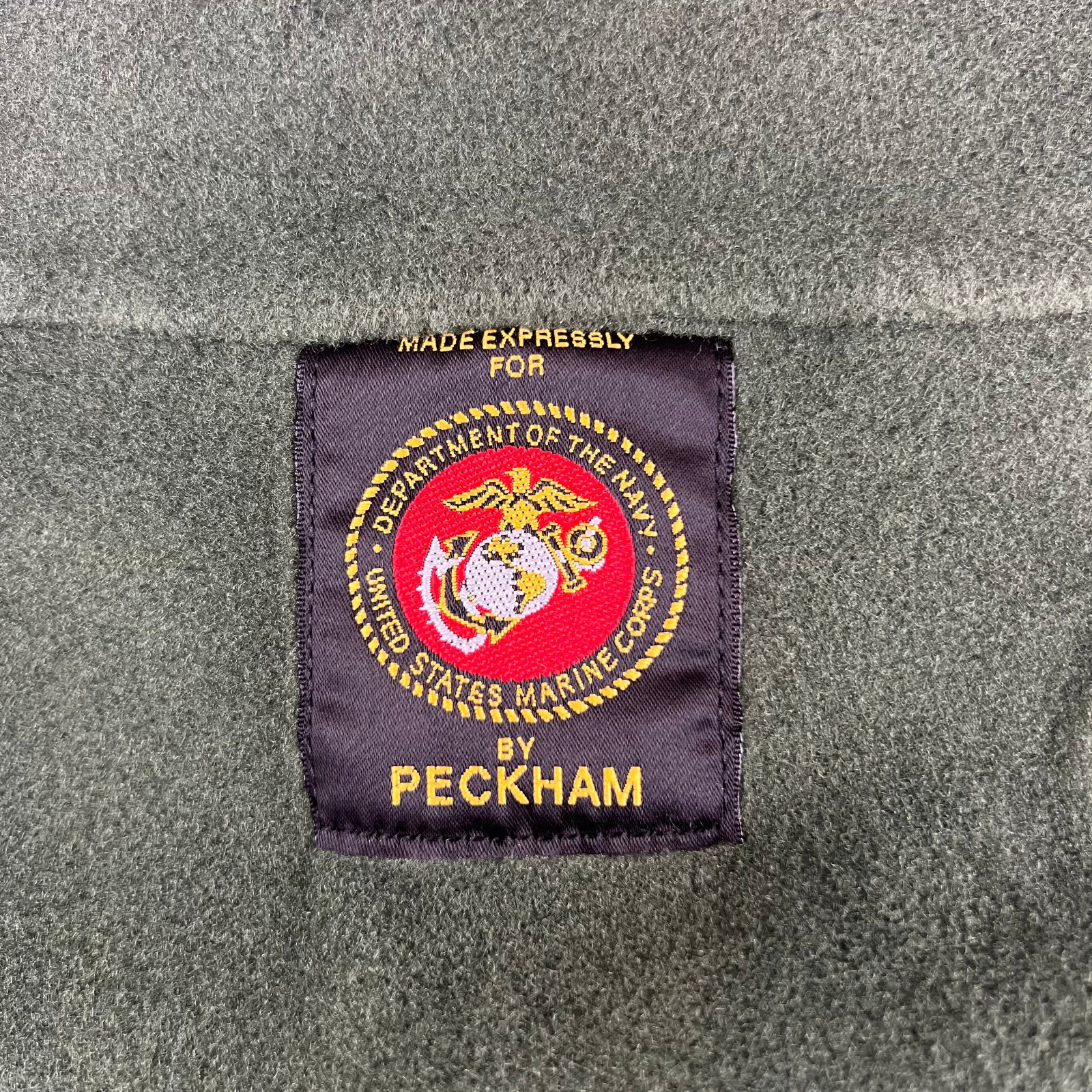 NEW USMC Olive Drab Green pullover Polartec 100 fleece jacket size Large