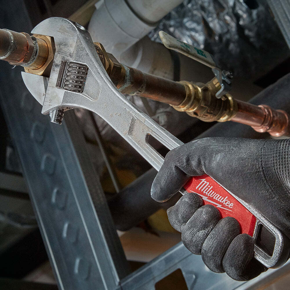 Milwaukee 48-22-7412 12-Inch Parallel Jaw Ergonomic Handle Adjustable Wrench