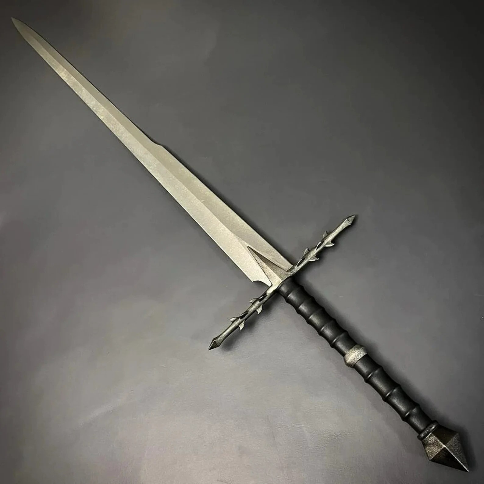 Handmade Sword of the Ringwraiths Prop Replica with Wall Plaque