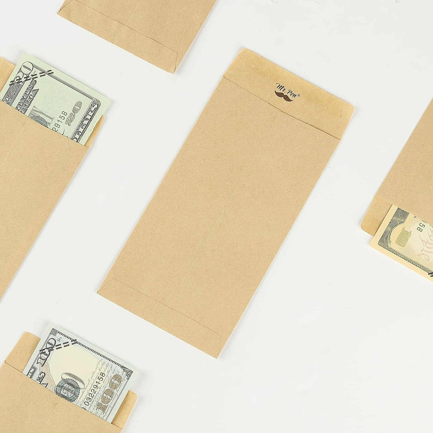 - Money Envelopes for Cash 100 Pack 6.5 X 3.5 Cash Envelopes 100 Envelopes