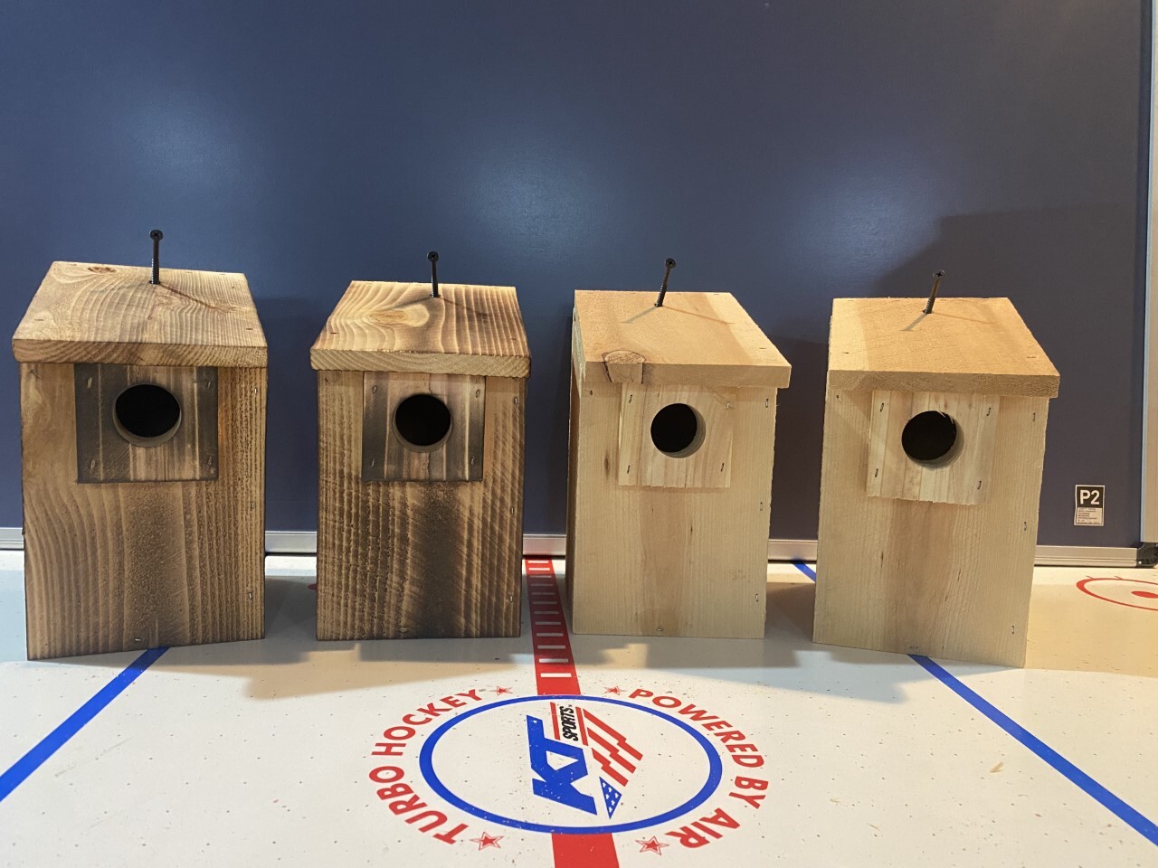 4 Brand New Cedar Bluebird Bird Houses, Natural or Scorched, Many to Choose From