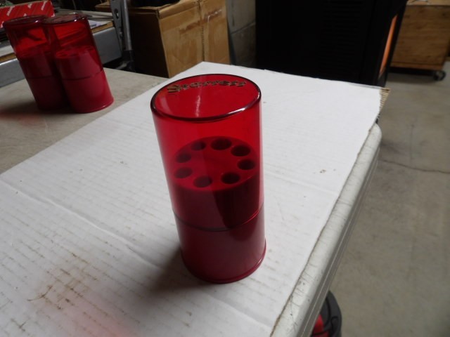 STARRETT # S565RWBZZ.  565 Drive Pin Punch Set Round Plastic Case ONLY  New