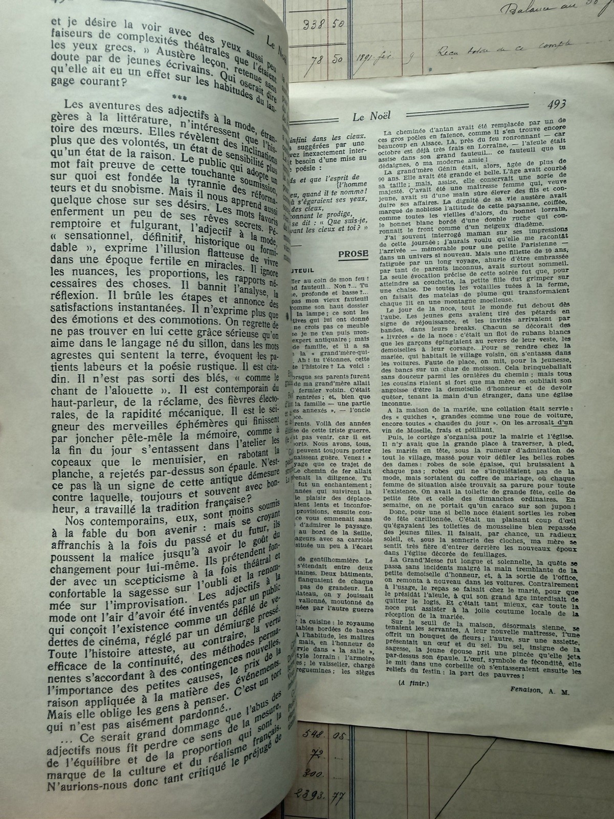 Large Lot Antique Vintage Authentic French Ephemera - Handwritten Letters Photos