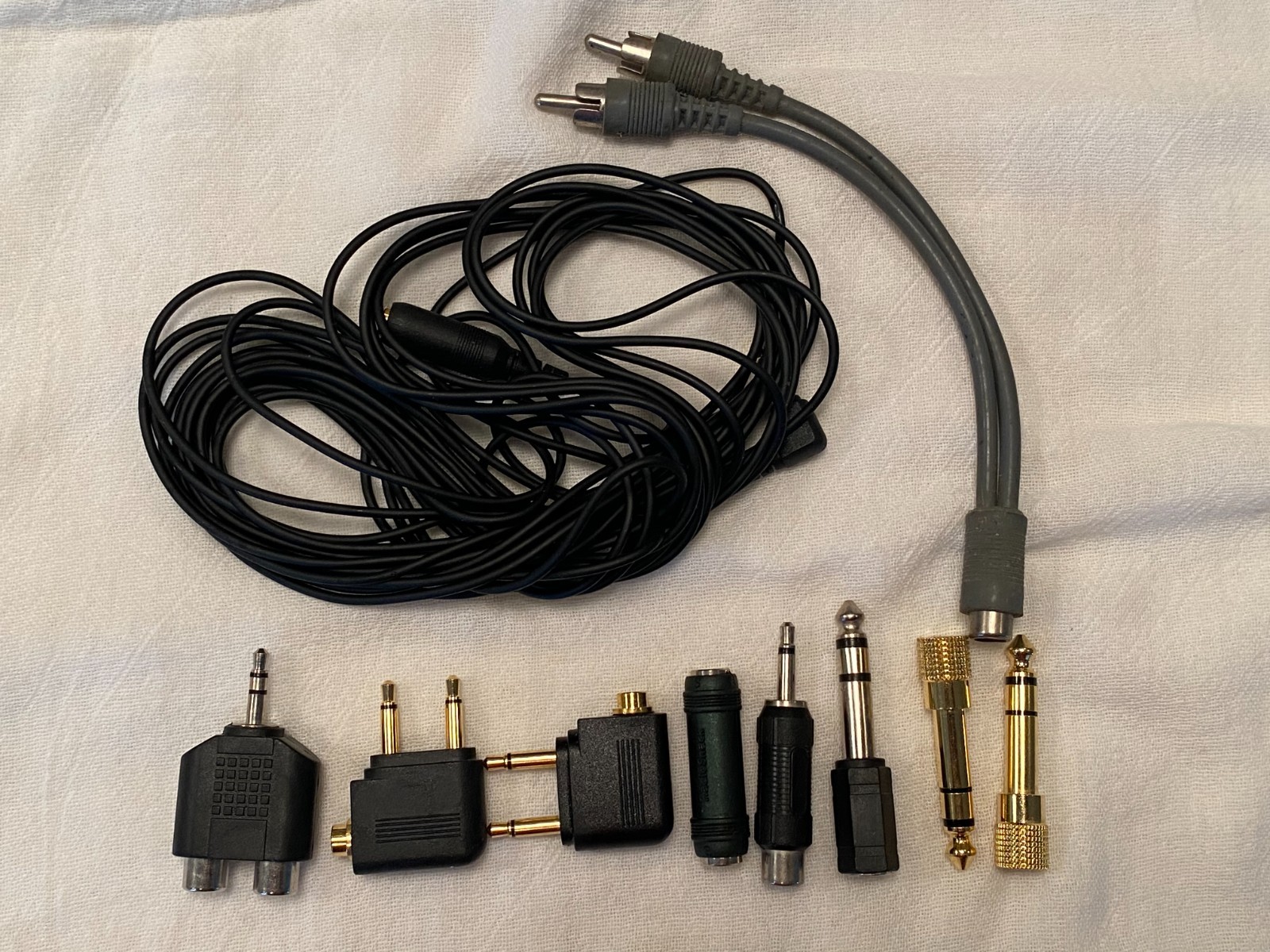 Genuine Bose Headphone Adaptors Cables Airline & Others