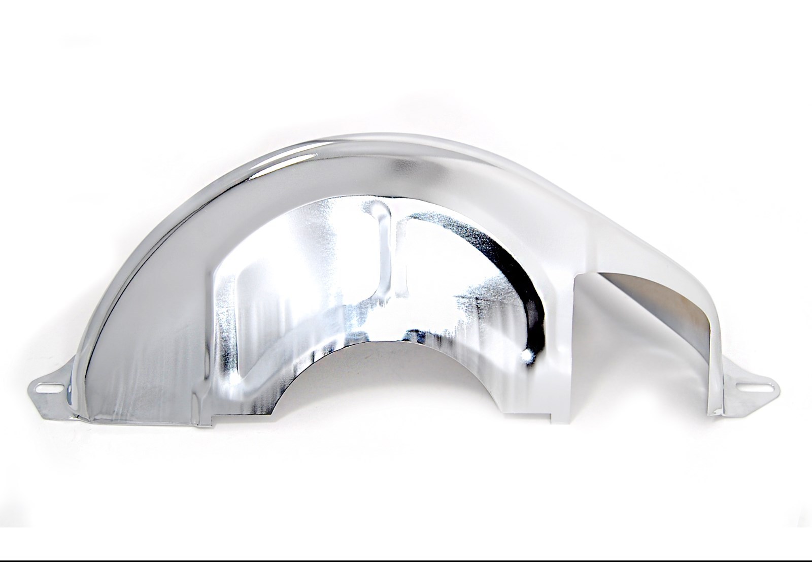 GM Chevy Flexplate Flywheel Dust Cover Turbo 350 400 700R4 Chrome Steel