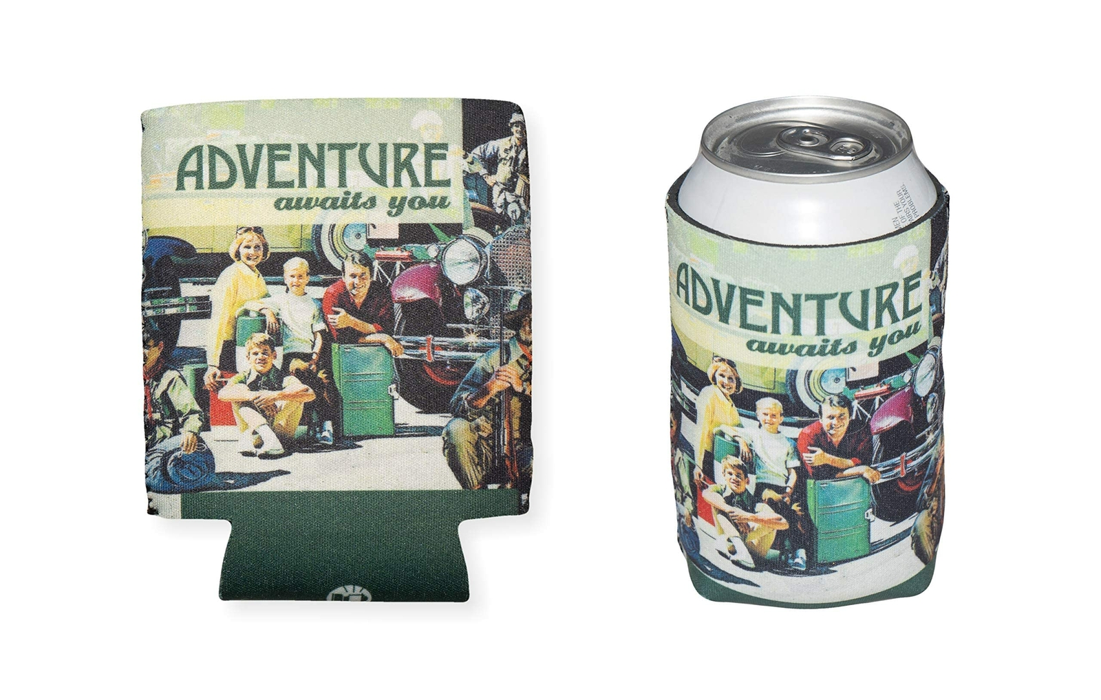 Vintage Coleman (4 Pack) Koozie Holders, Throwback Collection, Drink, Bottle