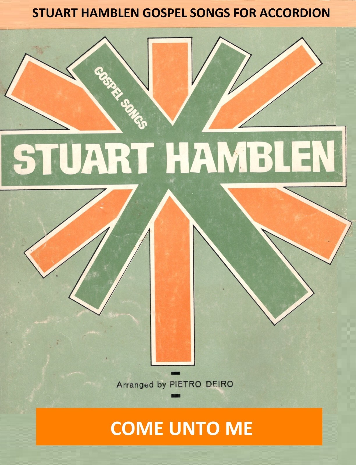 PIETRO DEIRO MASSIVE ACCORDION SHEET MUSIC COLLECTION - 446 SELECTIONS on DVD