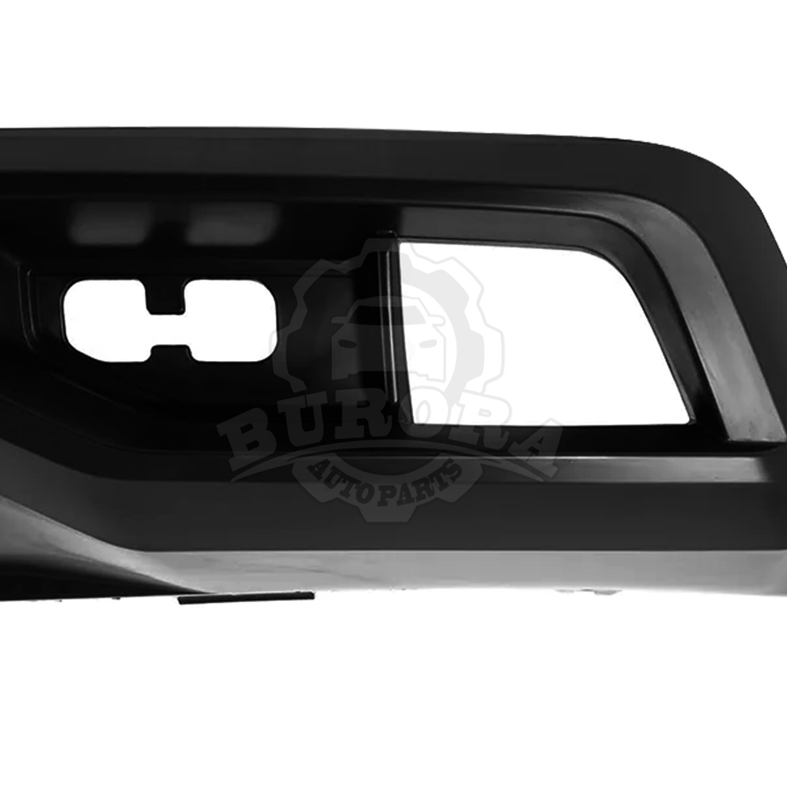 For 2019-2021 Silverado 1500 Front Bumper Cover Lower Valance W/LED Fog Lights