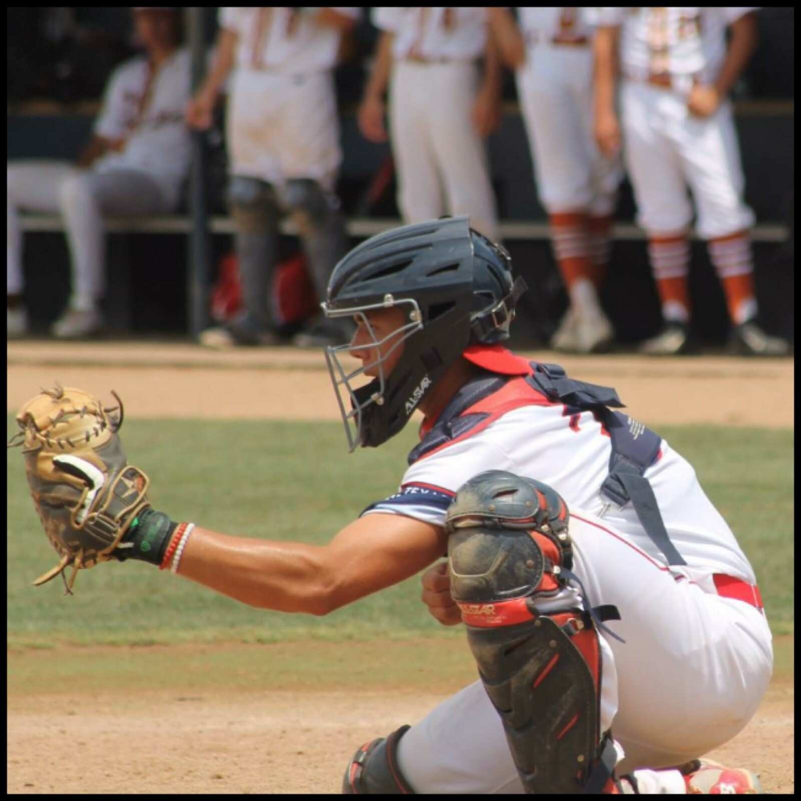 Baseball / Softball Catcher Thumb Guard by Team Defender PATENTED 10,000 + Sold