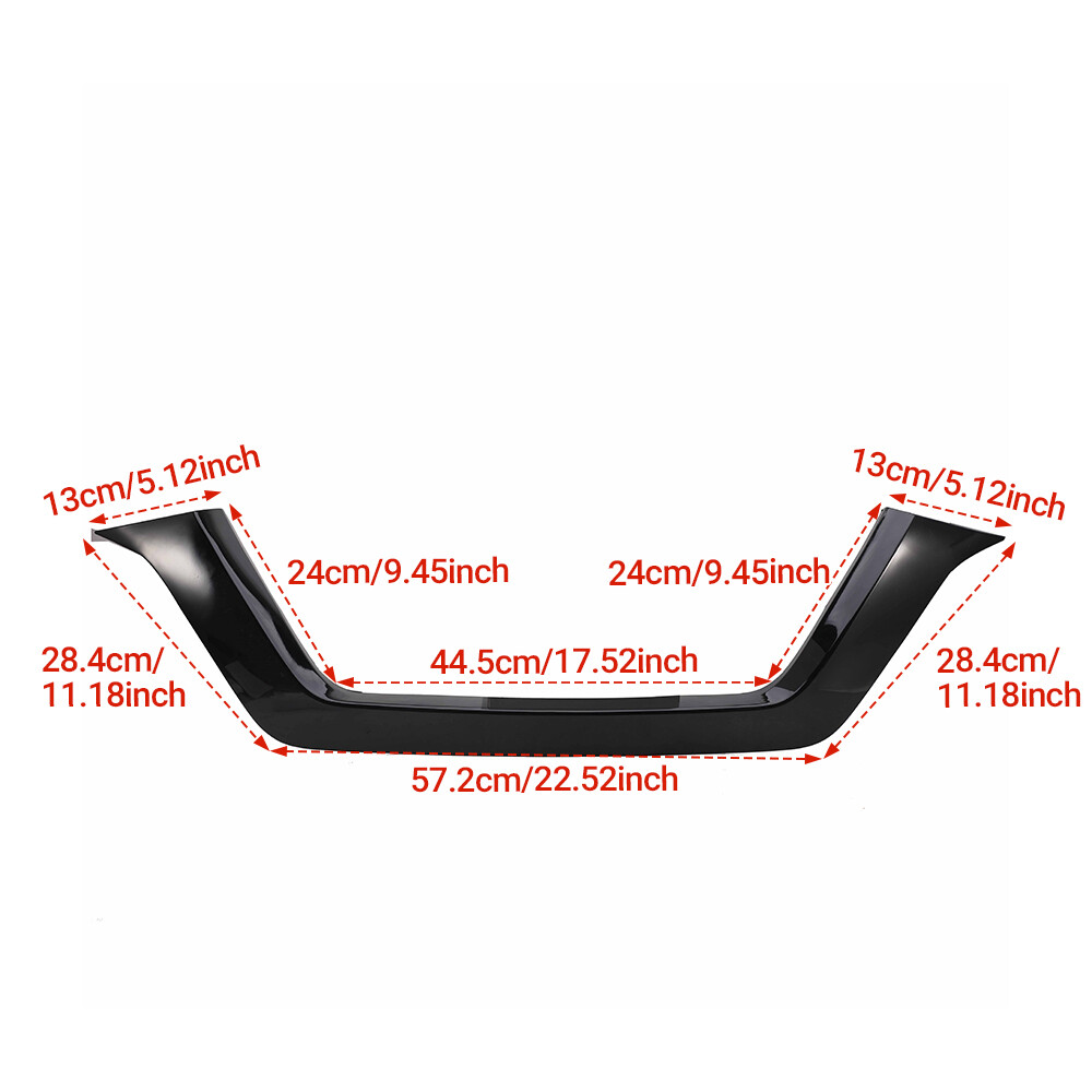 FOR 2017-2020 Nissan Rogue 62278-6FL0A Front Grille Trim Molding Outer