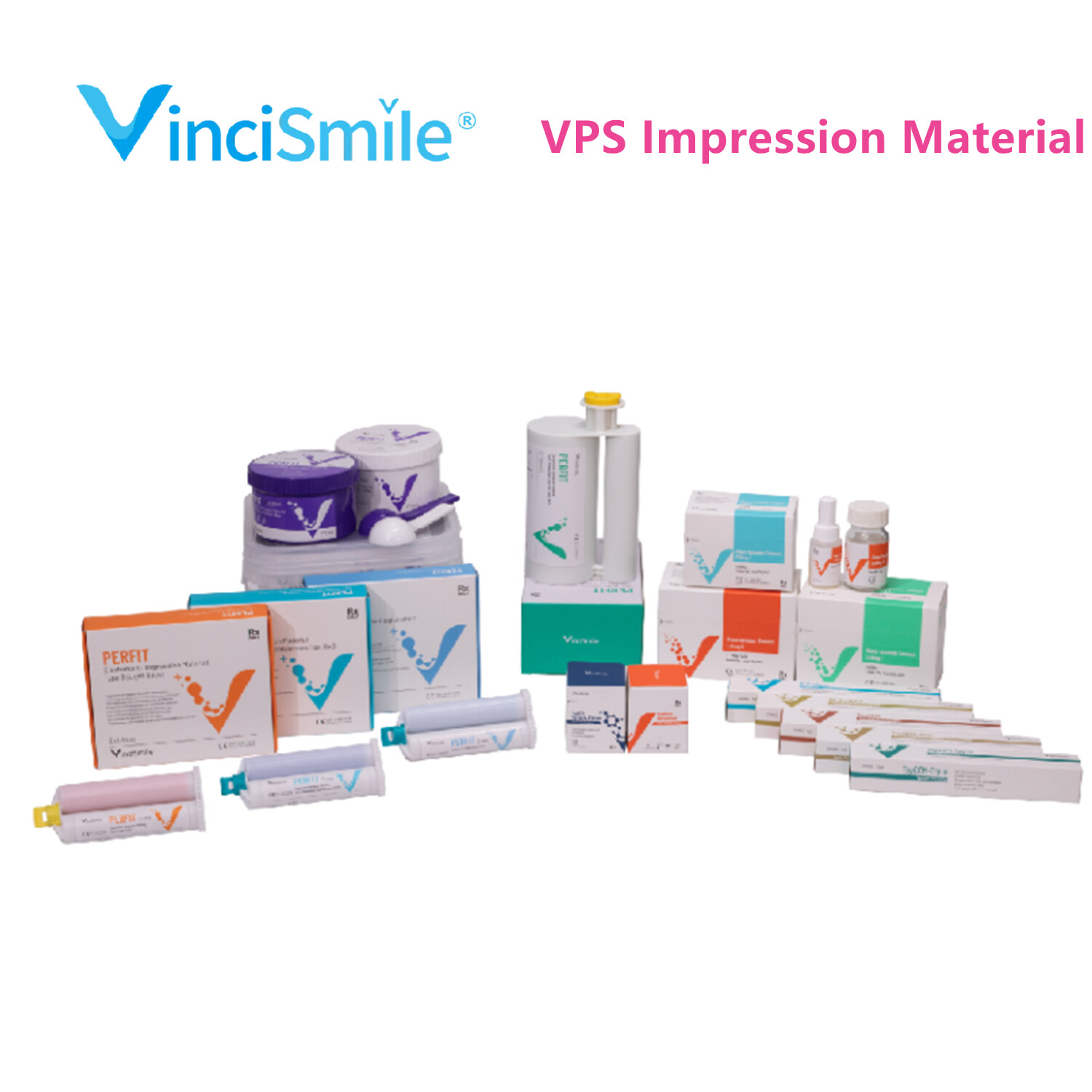 VPS Dental Impression Material Putty Heavy/Regular/Light Body-Fast/Normal Set
