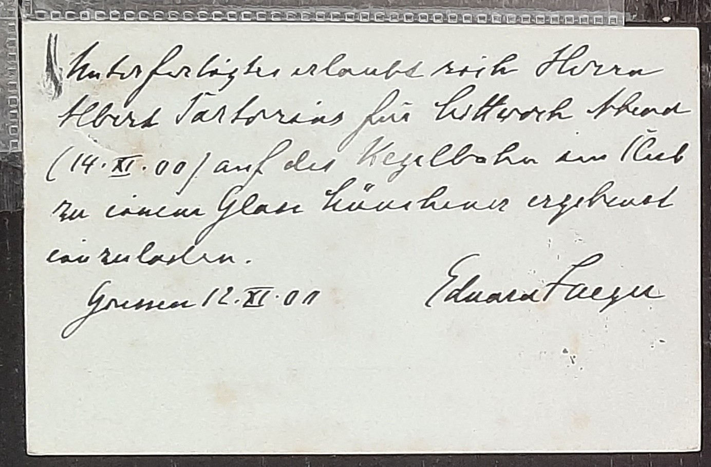 y(GER-859) GERMANY 1900 REICHPOST 2pf postal postcard used (3) different cards