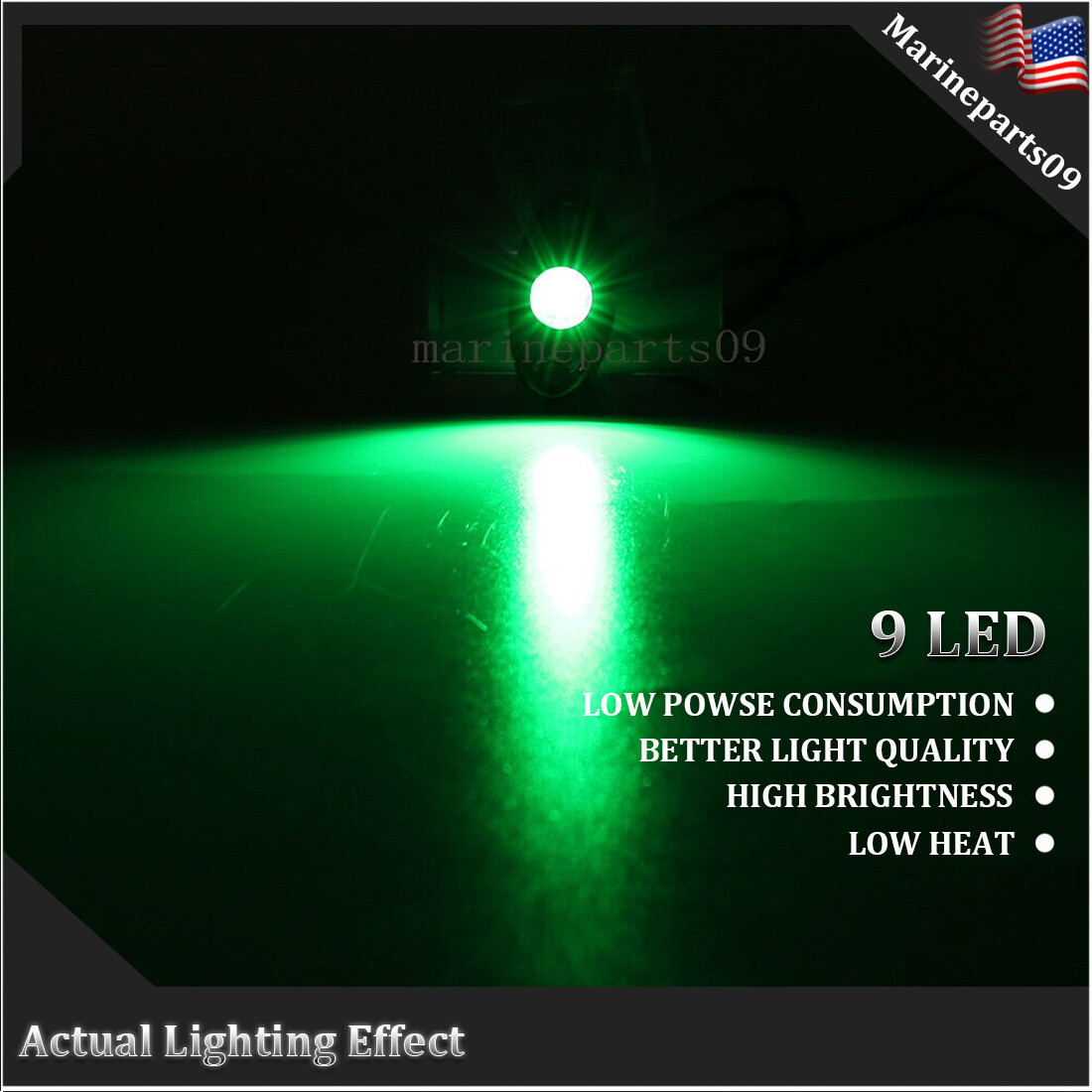 LED Rock Lights for ATV Offroad Truck Boat Underglow Underbody Fender Light Seal