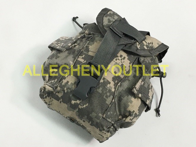 NEW MOLLE II, 1 QT CANTEEN / GENERAL PURPOSE POUCH [ACU] - AUTHENTIC USGI