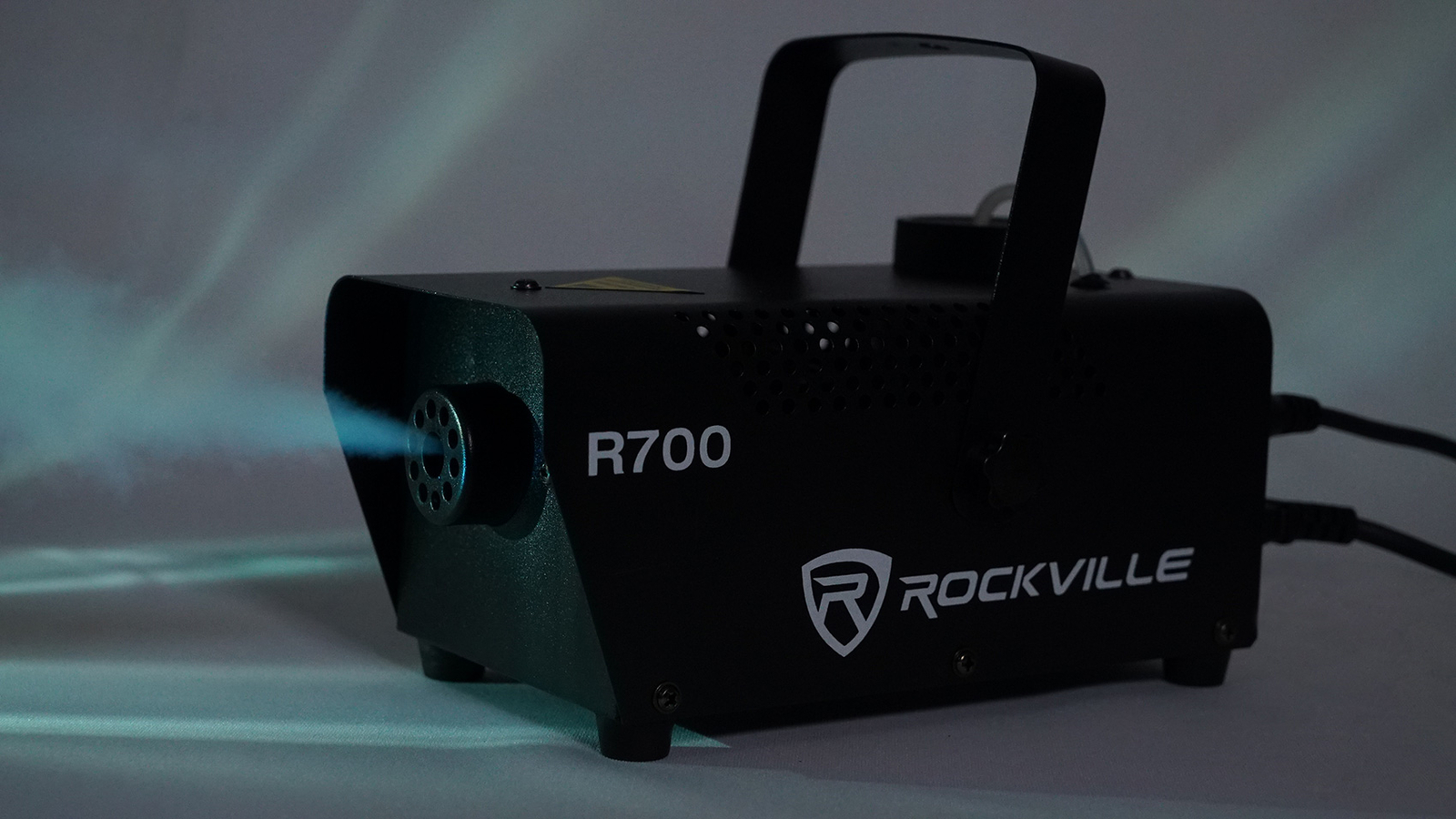 Rockville R700 Fog/Smoke Machine w/ Remote+Fluid Quick Heatup, Thick Fog