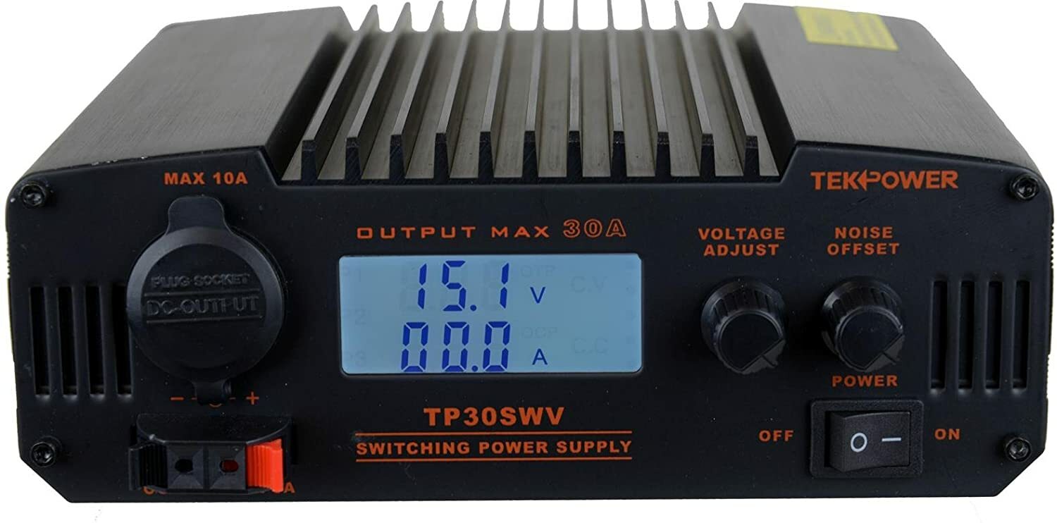 TekPower TP30SWV 30A 13.8V Switching Type Power Supply with Noise Offset