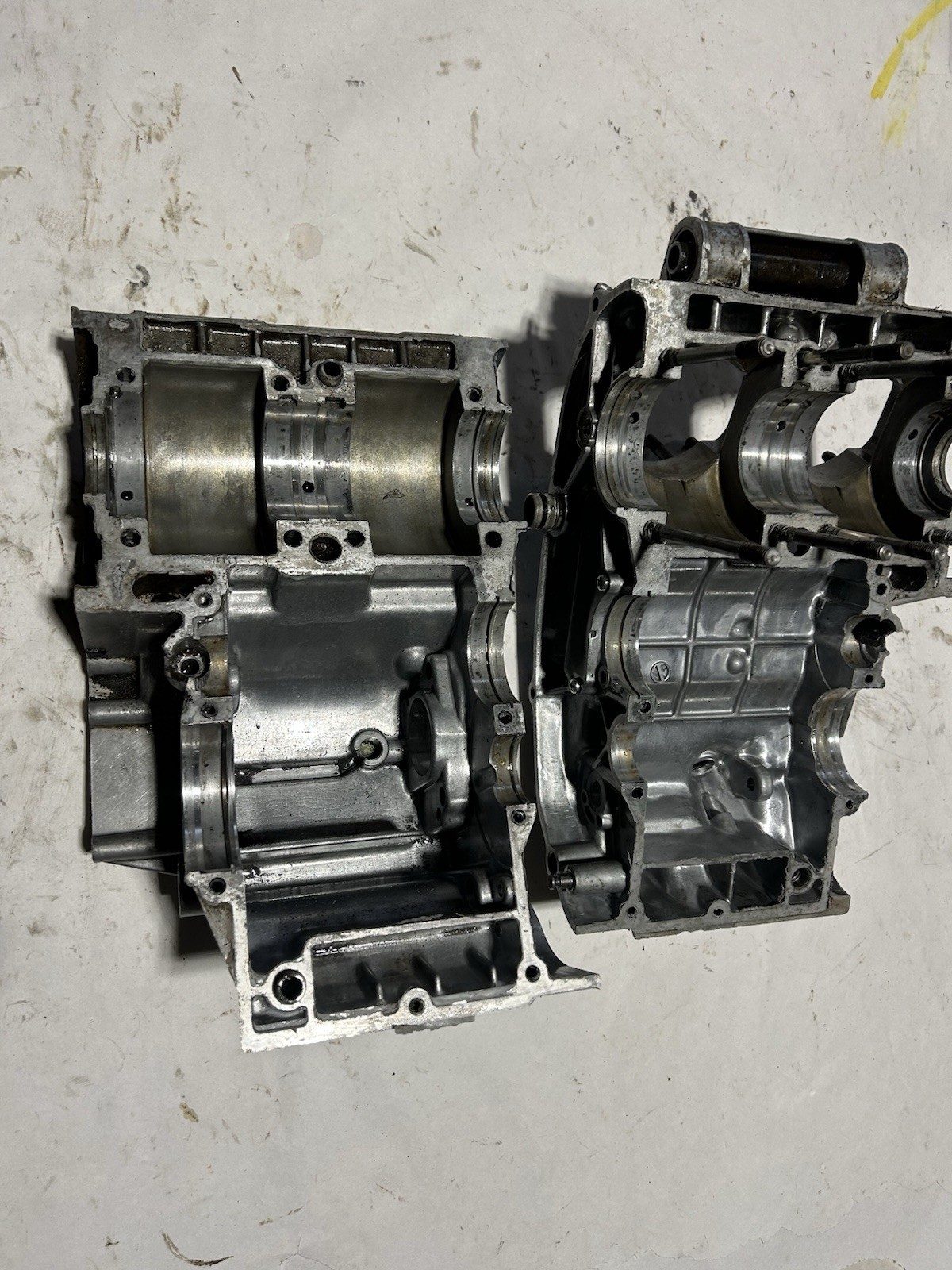 1987 - 2006 Yamaha Banshee Yfz350 Engine Motor Crankcase Bottom End Block Set